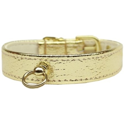 # 70 Dog Collar Gold Size 10