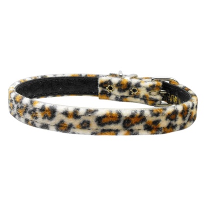 3/8" Plain Animal Print Collar Jaguar 10