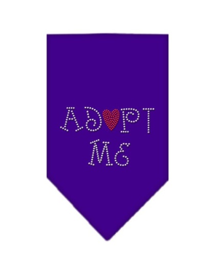 Adopt Me Rhinestone Bandana Purple Large