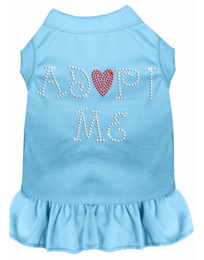 Adopt Me Rhinestone Dress Baby Blue 4X