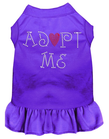 Adopt Me Rhinestone Dress Purple 4X