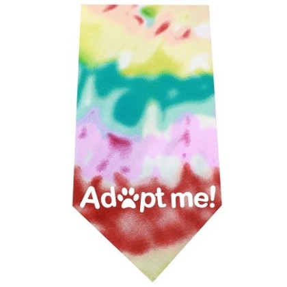 Adopt Me Screen Print Bandana Tie Dye