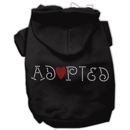 Adopted Hoodie Black L