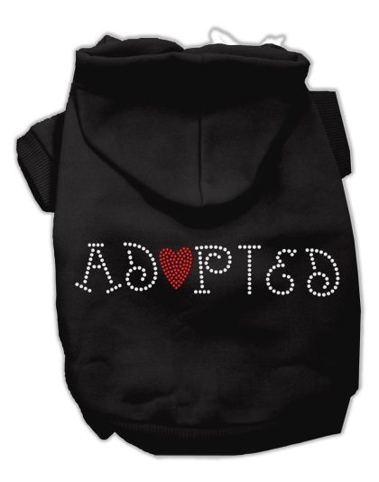 Adopted Hoodie Black L