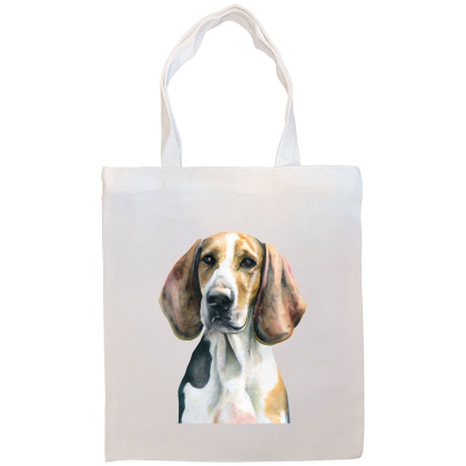 American Foxhound Canvas Tote Bag Style1