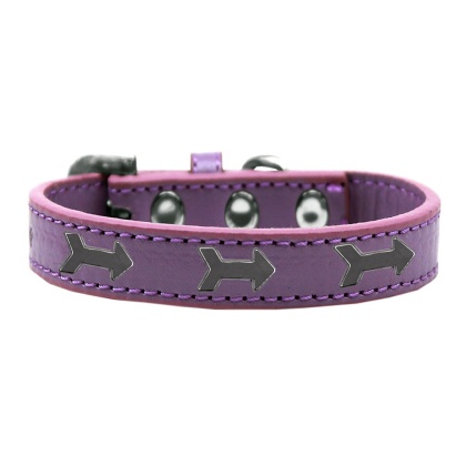 Arrows Widget Dog Collar Lavender Size 10