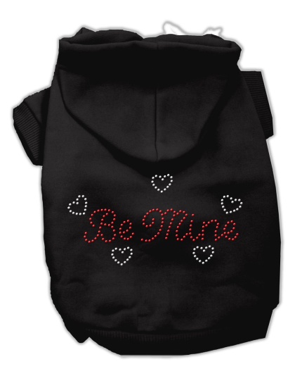 Be Mine Hoodies Black L