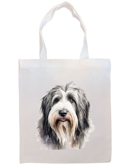 Bearded Collie Canvas Tote Bag Style3