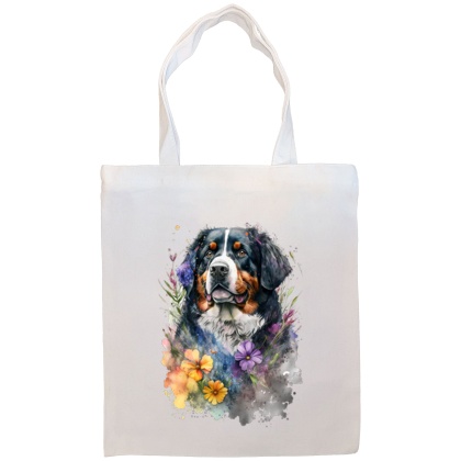 Bernese Mountain Dog Canvas Tote Bag Style1