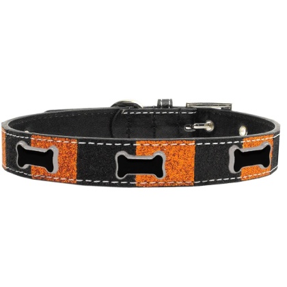 Black Bone Widget Halloween Ice Cream Collar Size 10