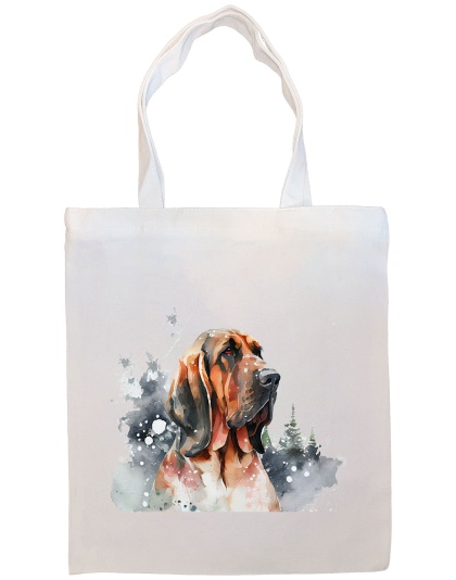 Bloodhound Canvas Tote Bag Style1