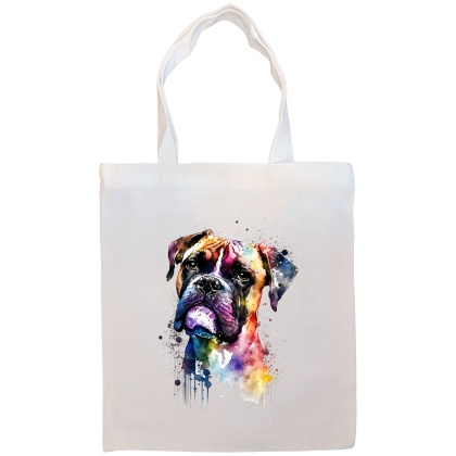 Boxer Canvas Tote Bag Style1