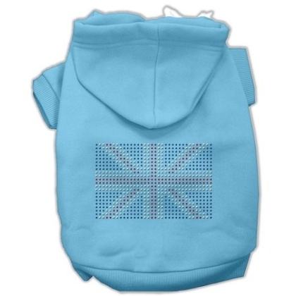 British Flag Hoodies Baby Blue L