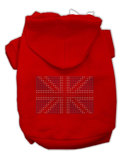 British Flag Hoodies Red L