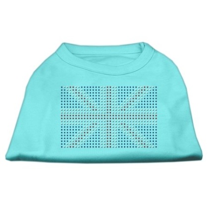 British Flag Shirts Aqua L