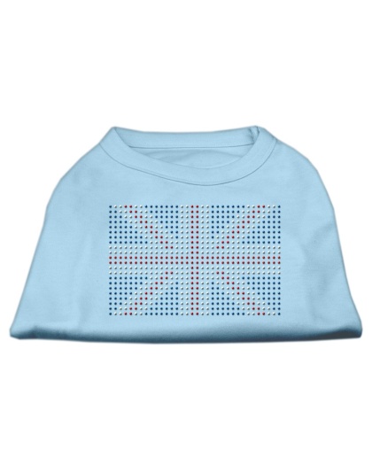 British Flag Shirts Baby Blue L