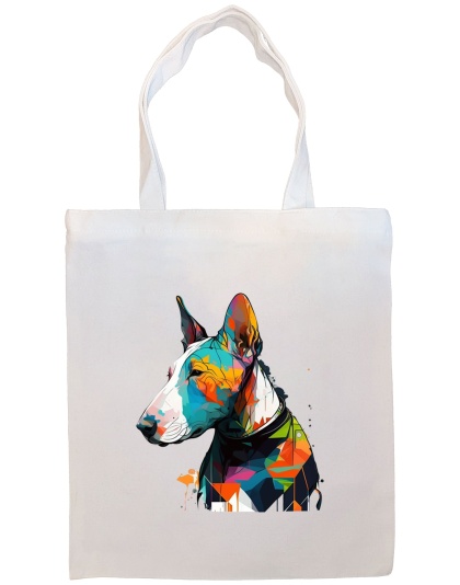 Bull Terrier Canvas Tote Bag Style3