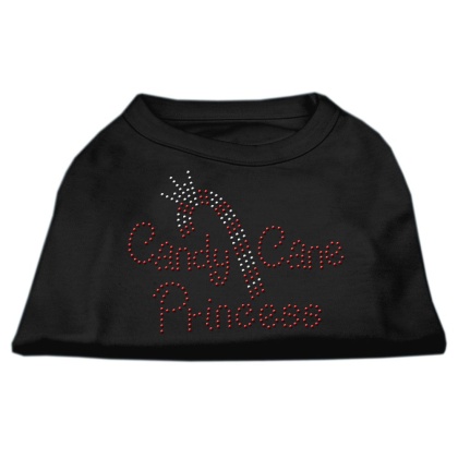 Candy Cane Princess Shirt Black L