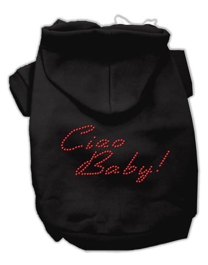 Ciao Baby Hoodies Black L