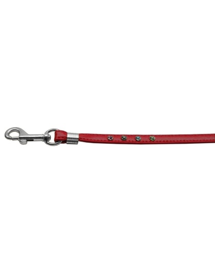 Confetti Step In Harness Red Matching Leash