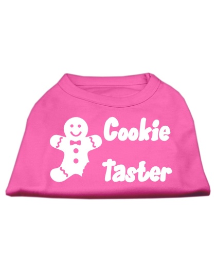 Cookie Taster Screen Print Shirts Bright Pink Lg