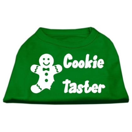 Cookie Taster Screen Print Shirts Emerald Green Lg