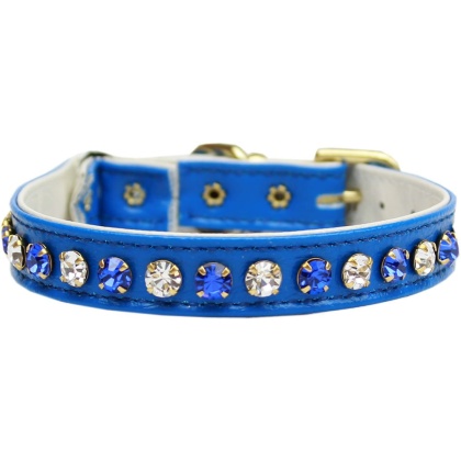 Deluxe Cat Collar Blue Size 10