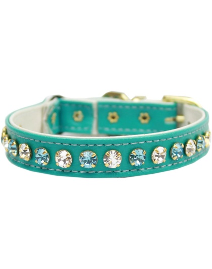 Deluxe Cat Collar Turquoise Size 10