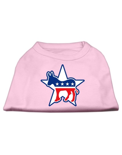 Democrat Screen Print Shirts Light Pink L