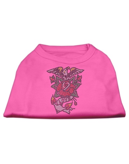 Eagle Rose Nailhead Shirts Bright Pink L