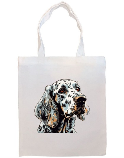 English Setter Canvas Tote Bag Style1