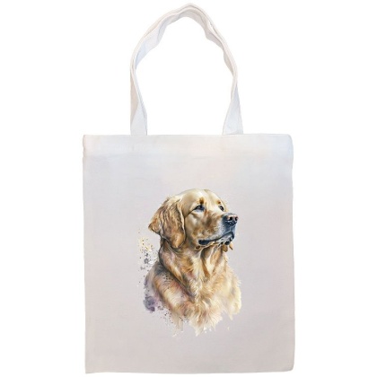 Golden Retriever Canvas Tote Bag Style4