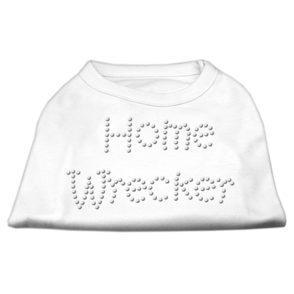 Home Wrecker Rhinestone Shirts White L