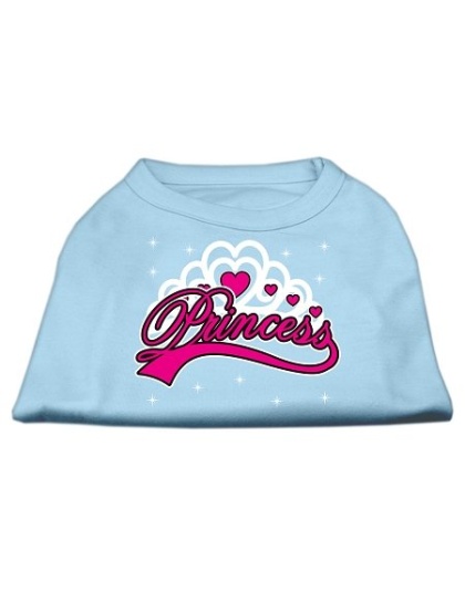 I'm a Princess Screen Print Shirts Baby Blue Lg