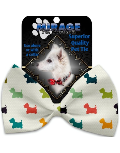 It is a Westie's World Pet Bow Tie