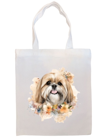 Lhasa Apso Canvas Tote Bag Style1