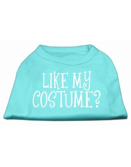 Like my costume? Screen Print Shirt Aqua L