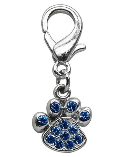 Lobster Claw Paw Charm Blue