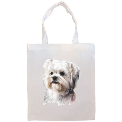 Maltese Canvas Tote Bag Style3