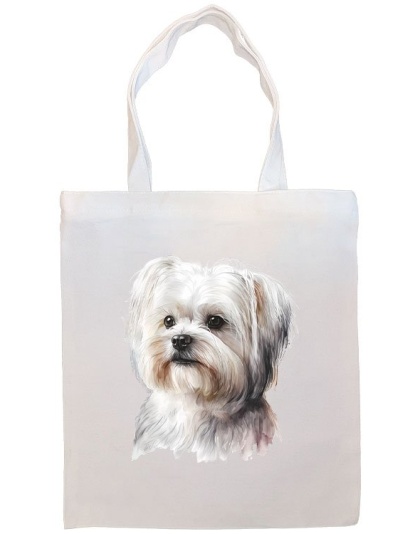 Maltese Canvas Tote Bag Style3