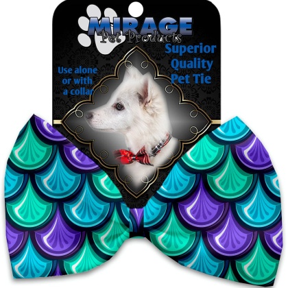 Mermaid Scales Pet Bow Tie