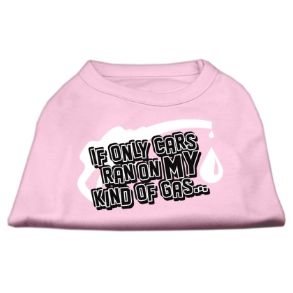 My Kind of Gas Screen Print Shirts  Light Pink L