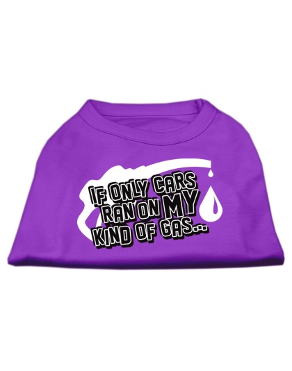 My Kind of Gas Screen Print Shirts  Purple L