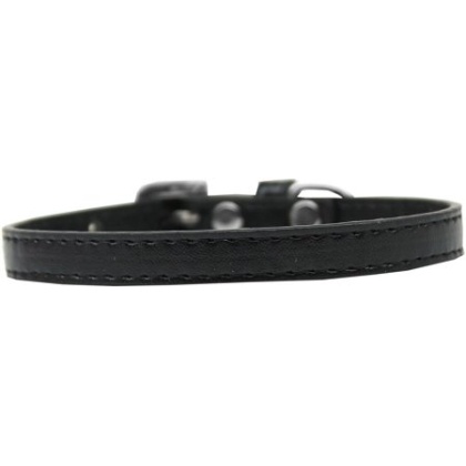 Omaha Plain Puppy Collar Black Size 10