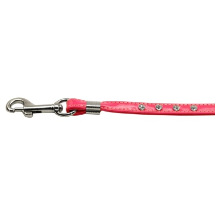 Patent Jewel 3/8" Jewel Leash Bright Pink 3/8'' Jwl Leash