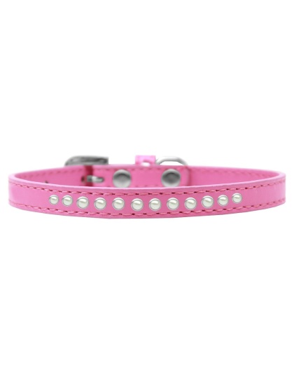 Pearl Size 10 Bright Pink Puppy Collar