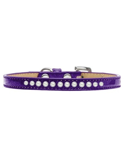 Pearl Size 10 Purple Puppy Ice Cream Collar