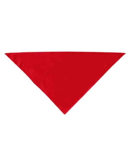 Plain Bandana Red Large