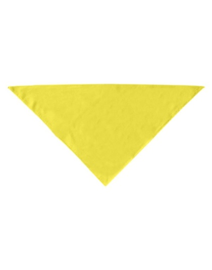 Plain Bandana Yellow Large