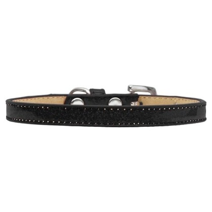 Plain Ice Cream Collars Black Size 16